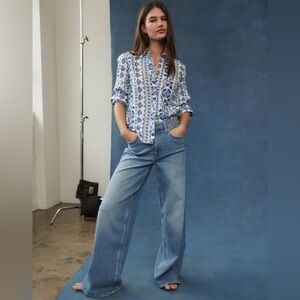 NWT Boden wide leg relaxed size 14p.  
29” inseam   39” total length 35” waist